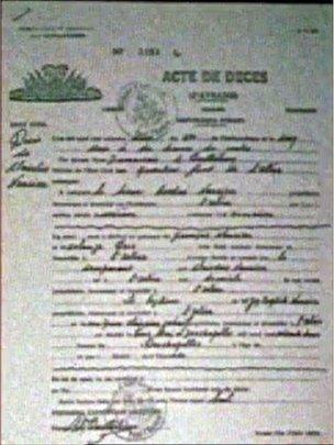 El certificado de defunción de Clairvius Narcisse de 1962 fue firmado por dos médicos. El certificado de defunción de Clairvius Narcisse de 1962 fue firmado por dos médicos.