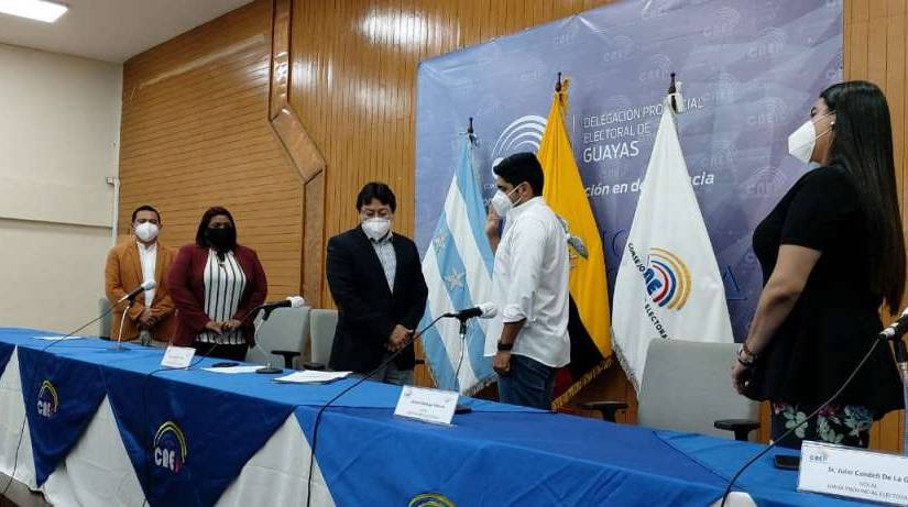 Posesionan a autoridades de Junta Provincial Electoral del Guayas