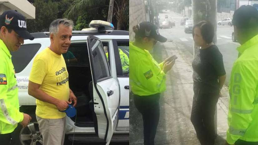 Detienen a Alexis Mera y a María de los Ángeles Duarte en Guayaquil