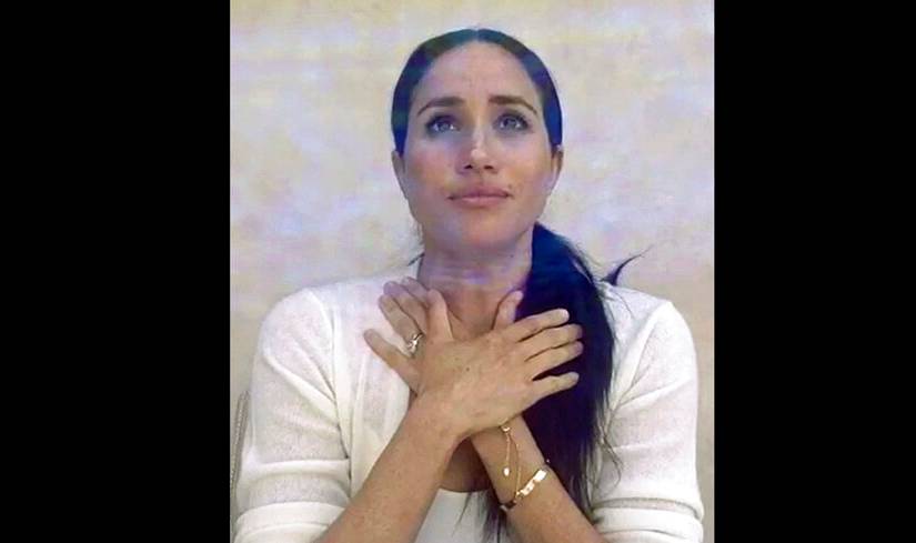 Meghan Markle se pronuncia sobre divisiones raciales en EEUU