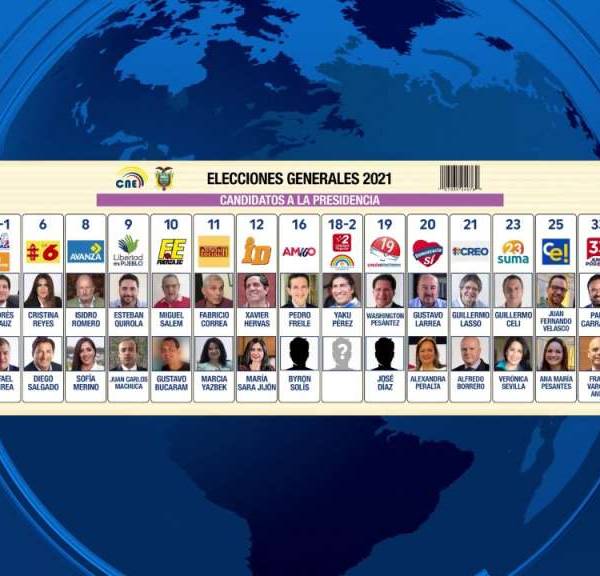 19 binomios presidenciales confirmados tras cierre de primarias