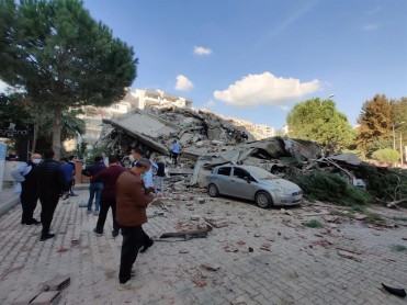 Así quedó Esmirna, ciudad de Turquía tras el terremoto