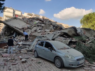 Así quedó Esmirna, ciudad de Turquía tras el terremoto