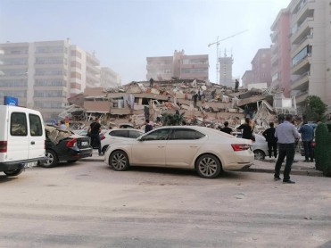 Así quedó Esmirna, ciudad de Turquía tras el terremoto