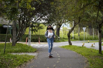 &quot;Nueva normalidad&quot; en el parque La Carolina de Quito