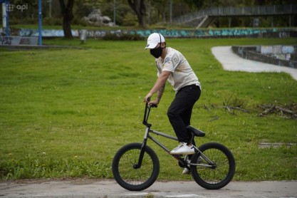 &quot;Nueva normalidad&quot; en el parque La Carolina de Quito