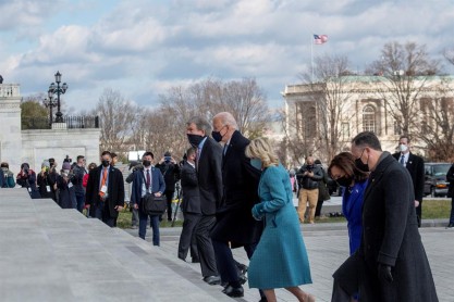 Así fue la posesión de Joe Biden como presidente de EE.UU