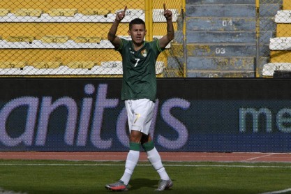 Postales del partido Bolivia vs. Ecuador