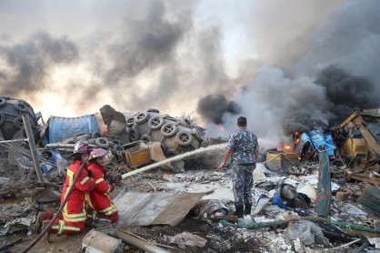 Explosión en puerto de Beirut deja muertos, heridos y destrucción