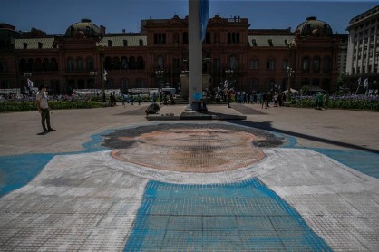 Argentina despide a Diego Armando Maradona