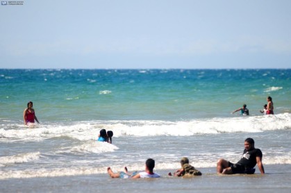 Poca afluencia de turistas en Manta durante el feriado