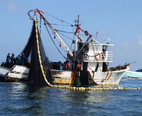 Armada colombiana captura cinco pesqueros ecuatorianos y sus tripulantes