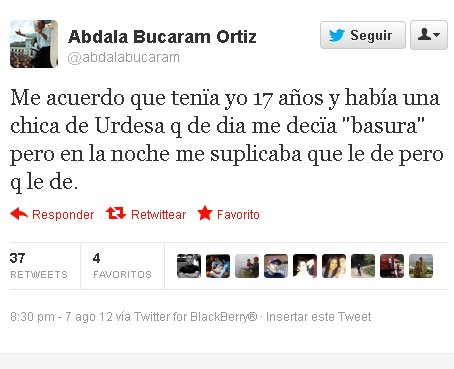 Presidente Correa trató de &#039;basura&#039; al expresidente Abdalá Bucaram