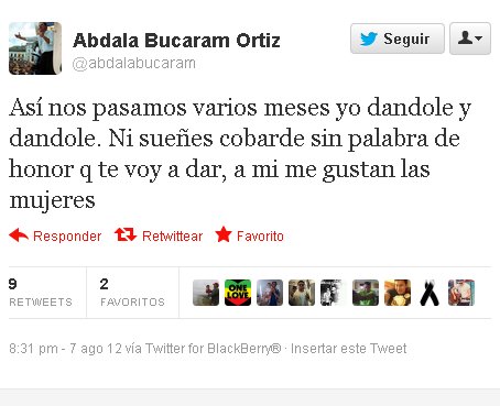 Presidente Correa trató de &#039;basura&#039; al expresidente Abdalá Bucaram