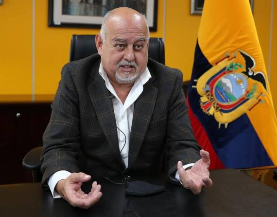 El ministro de Finanzas de Ecuador, Mauricio Pozo.