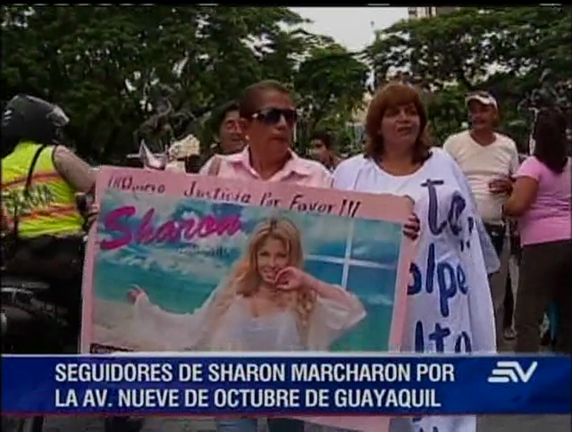 Piden justicia para Sharon