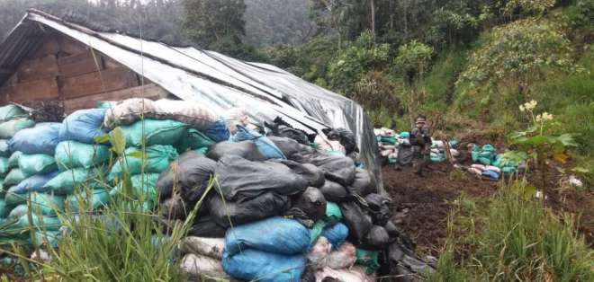 En Imbabura, pobladores expulsan a mineros