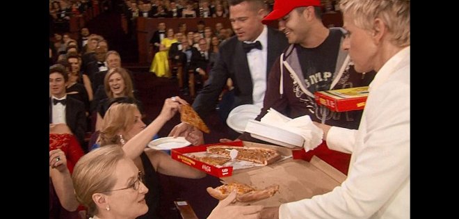 ¿Cuánta propina recibió el repartidor de pizzas en los premios Óscar?