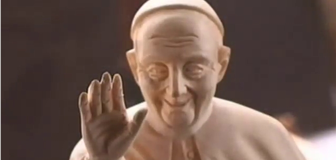 San Antonio de Ibarra recibirá al papa con 300 mil artesanías de madera