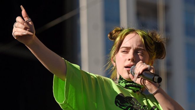 Billie Eilish protesta contra el &#039;body shaming&#039; durante concierto en Miami