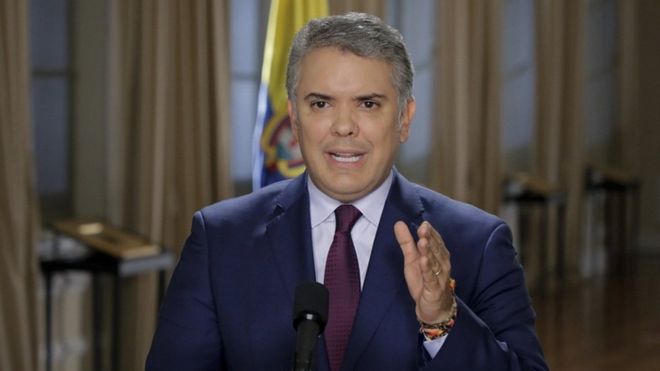 El presidente Duque dice que la Copa América se jugará pese a la pandemia