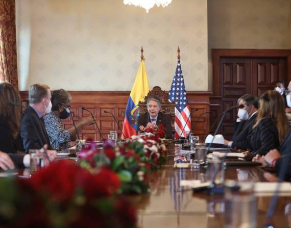 Lasso ratifica que fortalecerá las relaciones de Ecuador con Estados Unidos
