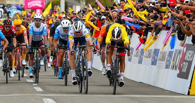 Jonathan Caicedo, tercero en la general del Tour Colombia