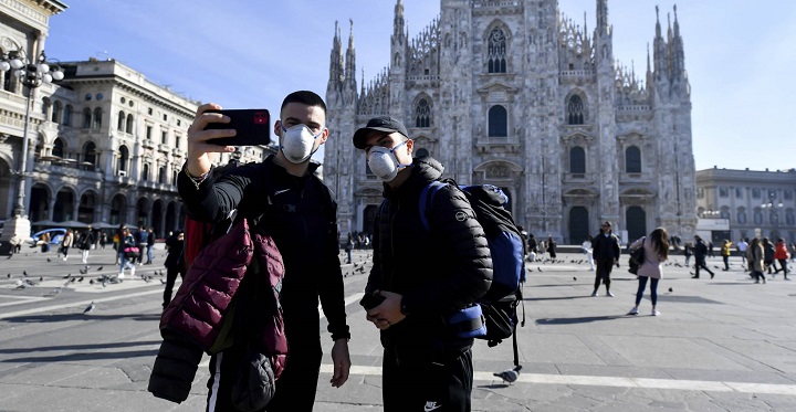 Italia registró el menor saldo de muertes por coronavirus en tres semanas