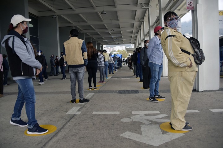 Ecuador registra 3.621 fallecidos por coronavirus, y casi 400 nuevos contagios