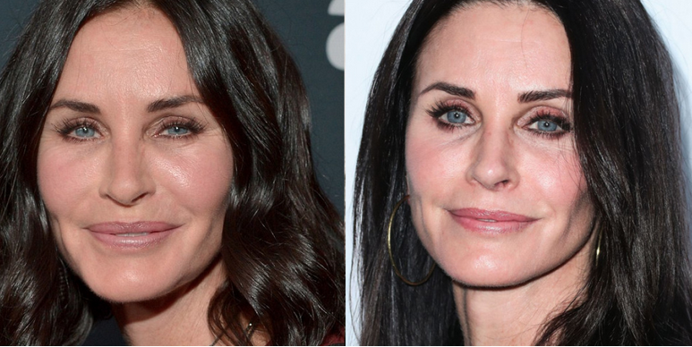 Courteney Cox le dice adiós a los implantes y al bótox