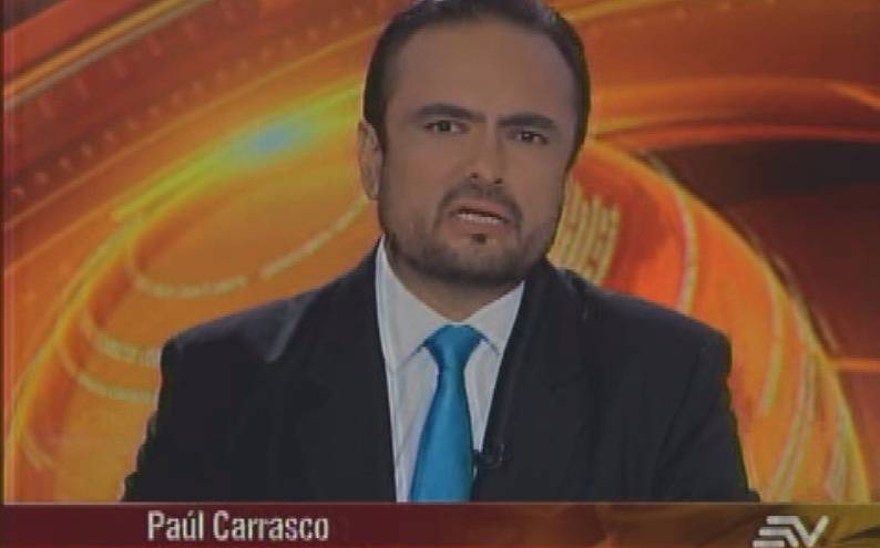 Carrasco invitó al presidente Correa a que ponga su cargo a disposición