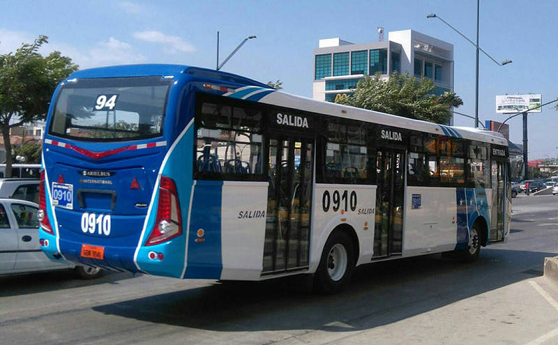 Podrán subir tarifa de buses urbanos entre 5 y 10 cent.