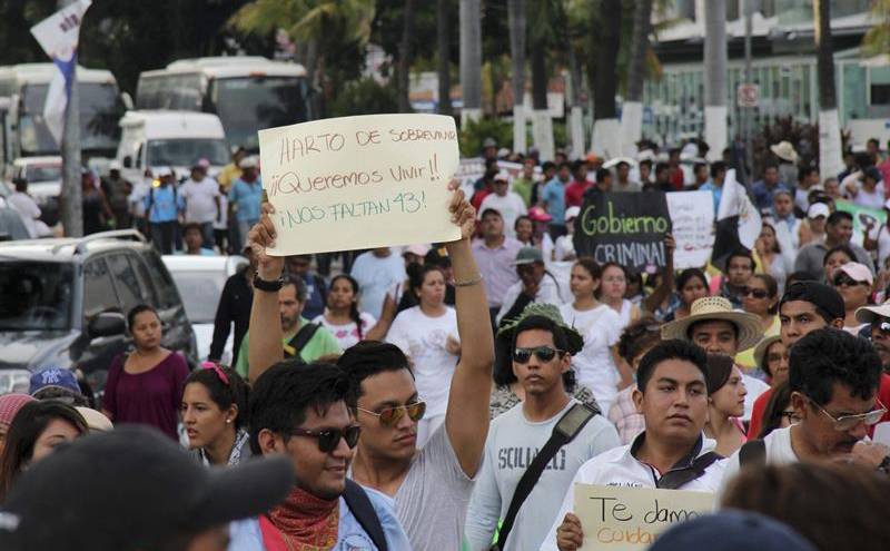 México: Familiares de desaparecidos piden apoyo a su demanda de justicia