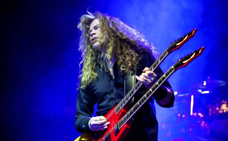 Vocalista de Megadeth anuncia que tiene cáncer