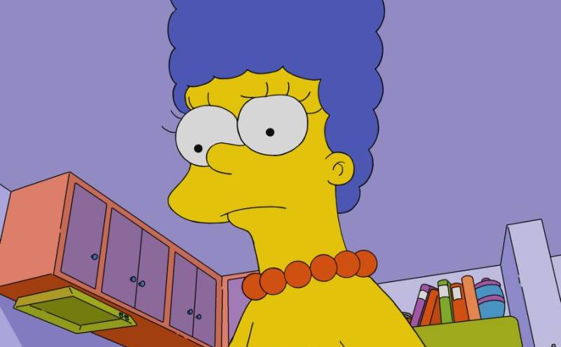 Marge Simpson &quot;responde&quot; al equipo de Trump