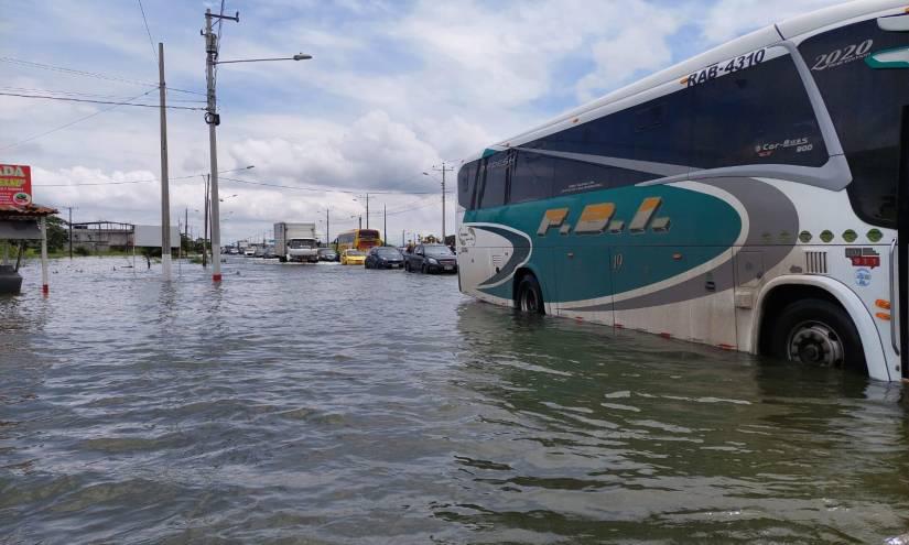 1.200 familias afectadas en Babahoyo por fuerte temporal