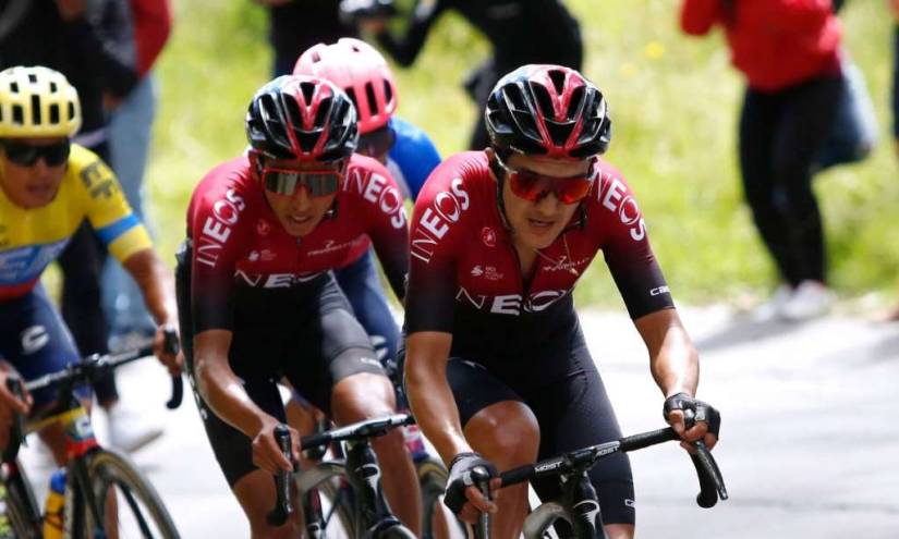 Carapaz cae al puesto 21 en la general del Tour de Francia