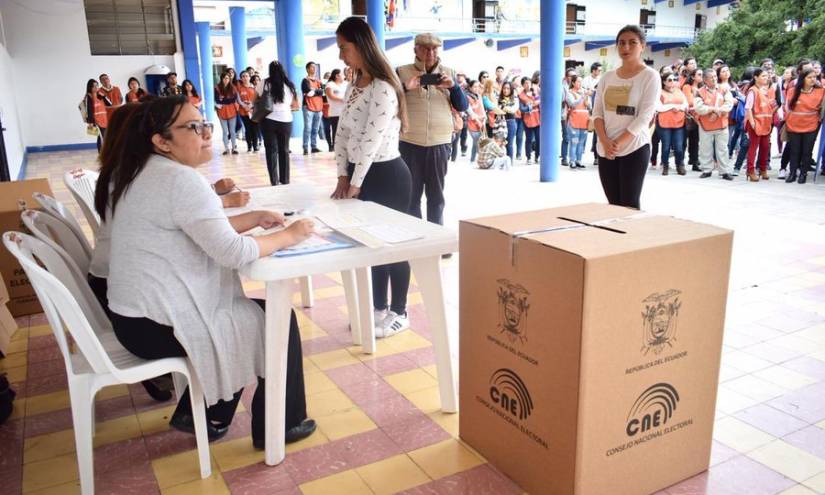 El CNE recibirá 91 millones de dólares para organizar las elecciones