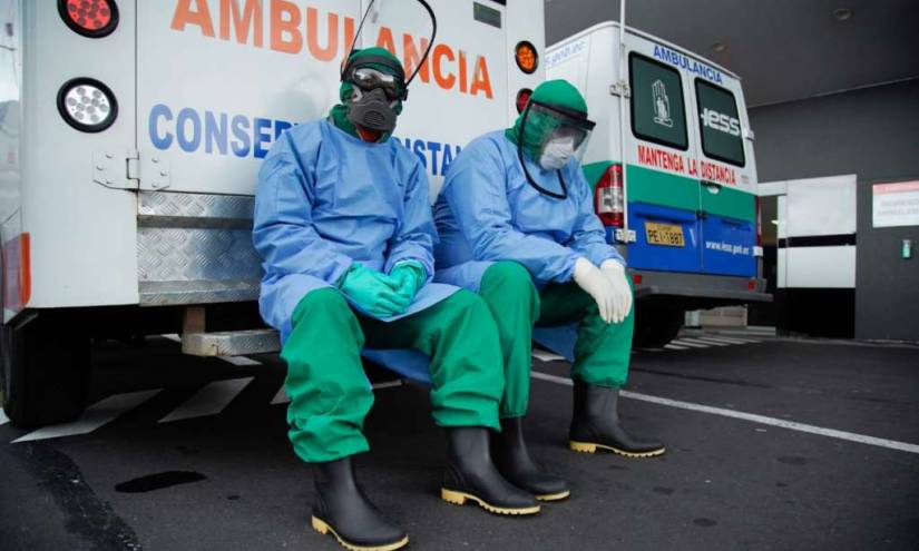 1.187 muertes en Ecuador entre confirmadas y probables por COVID-19