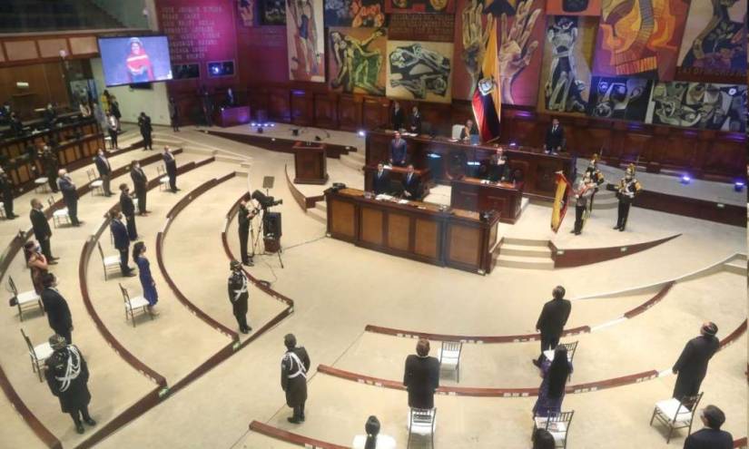 Presidente de la Asamblea inicia el Informe a la Nación