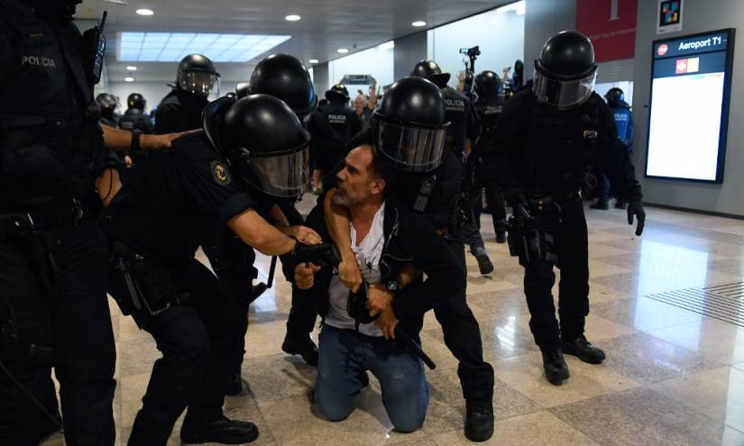 Penas de hasta 13 años de cárcel para líderes independentistas catalanes