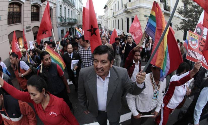 Varias marchas en rechazo a políticas gubernamentales se realizarán este miércoles