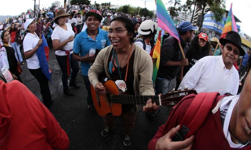 Marcha indígena: Dirigentes dicen que no existe división en el movimiento