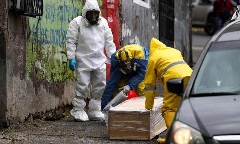 Ecuador supera los 55.000 casos de COVID-19 y llega a 4.429 muertos