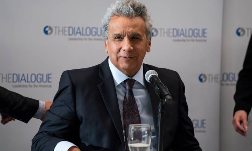 Lenín Moreno felicita al candidato boliviano Luis Arce