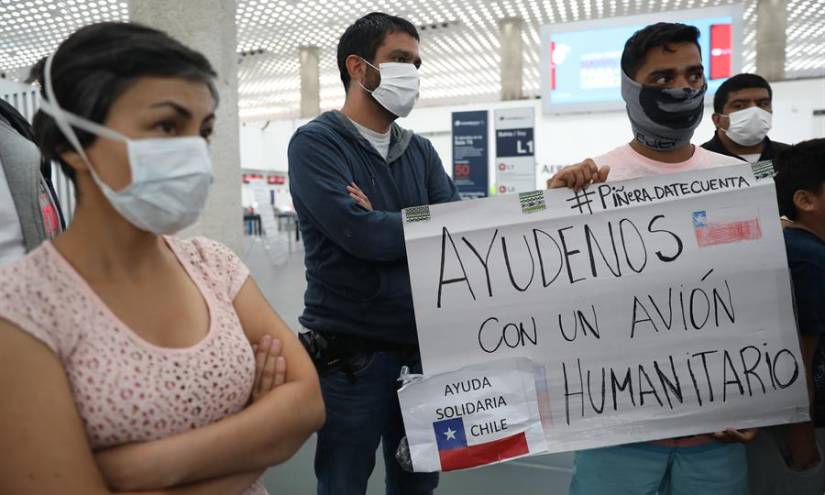 Latinoamericanos &quot;presos en el extranjero&quot;, otro drama del coronavirus