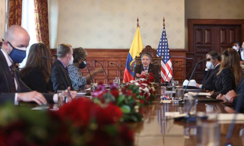 Lasso ratifica que fortalecerá las relaciones de Ecuador con Estados Unidos