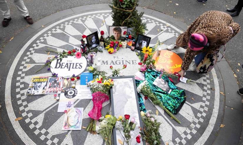 Nueva York honra a Lennon tras 40 años de su muerte