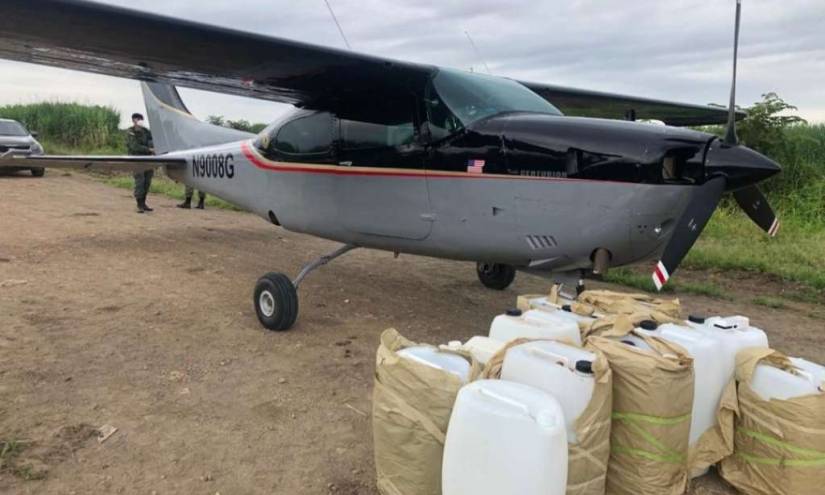 Avionetas halladas en Milagro no transportaban droga, pero sí combustible