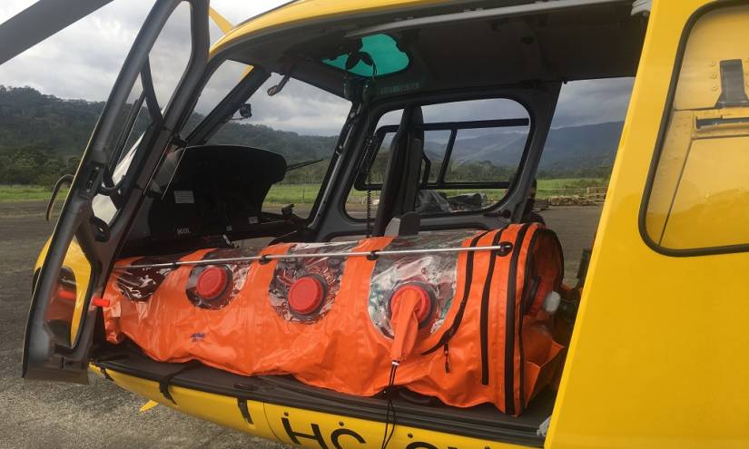 Helicópteros se modernizan para traslados de pacientes con COVID en Ecuador